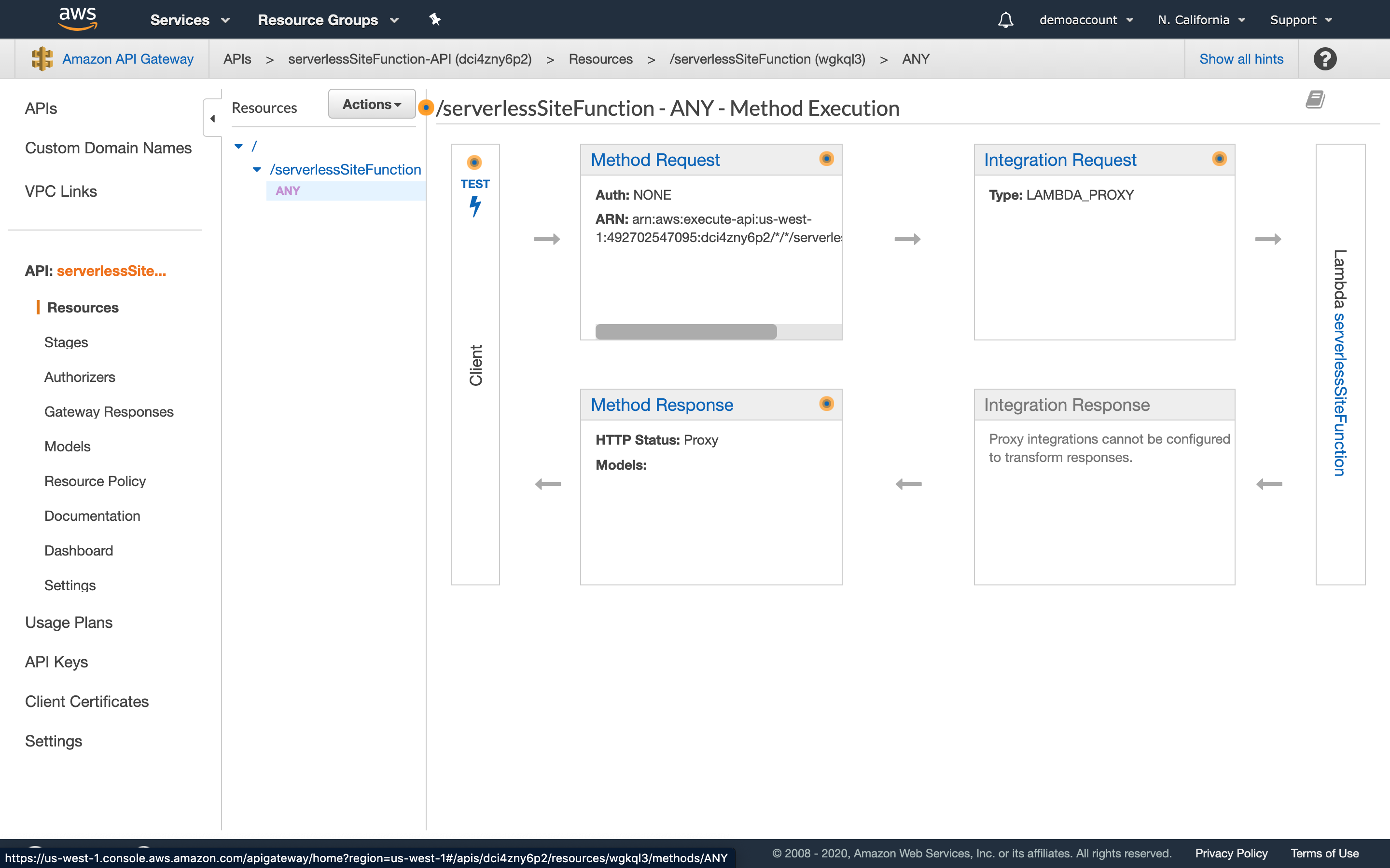 AWS Screenshot